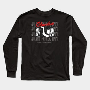 Slowdive - Just For a Day // Gothic Style Fan Art Designs Long Sleeve T-Shirt